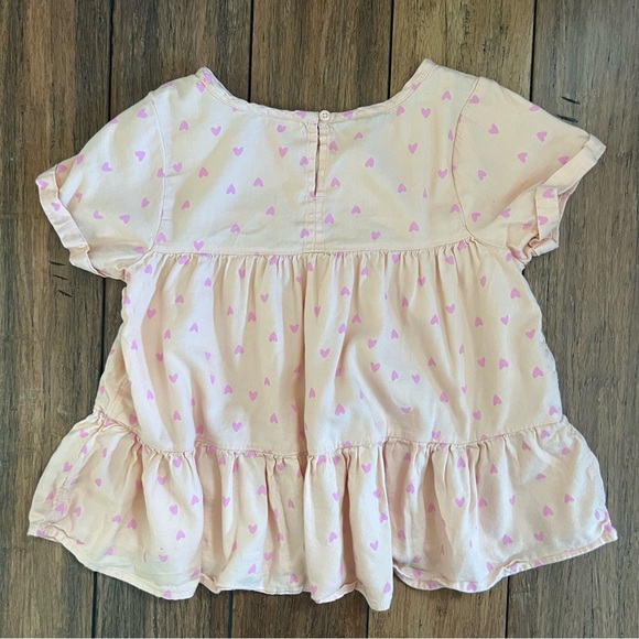 Bundle (3) Youth Girls 10 12 Floral Tops Tiered Girlie Hearts Cat Jack Cherries - Picture 12 of 13